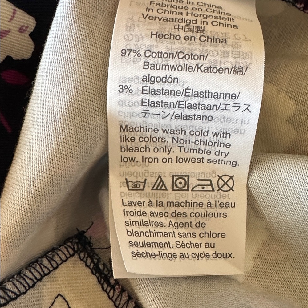 NWT J. Crew l Hayden Kickout Crop in Scattered Peony Print, 12 - Picture 11 of 11